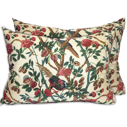 The Emperor's Pheasant Pillow Case - Cotton Sateen