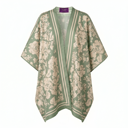 Florence May Throwover Gown - Silk Satin Twill