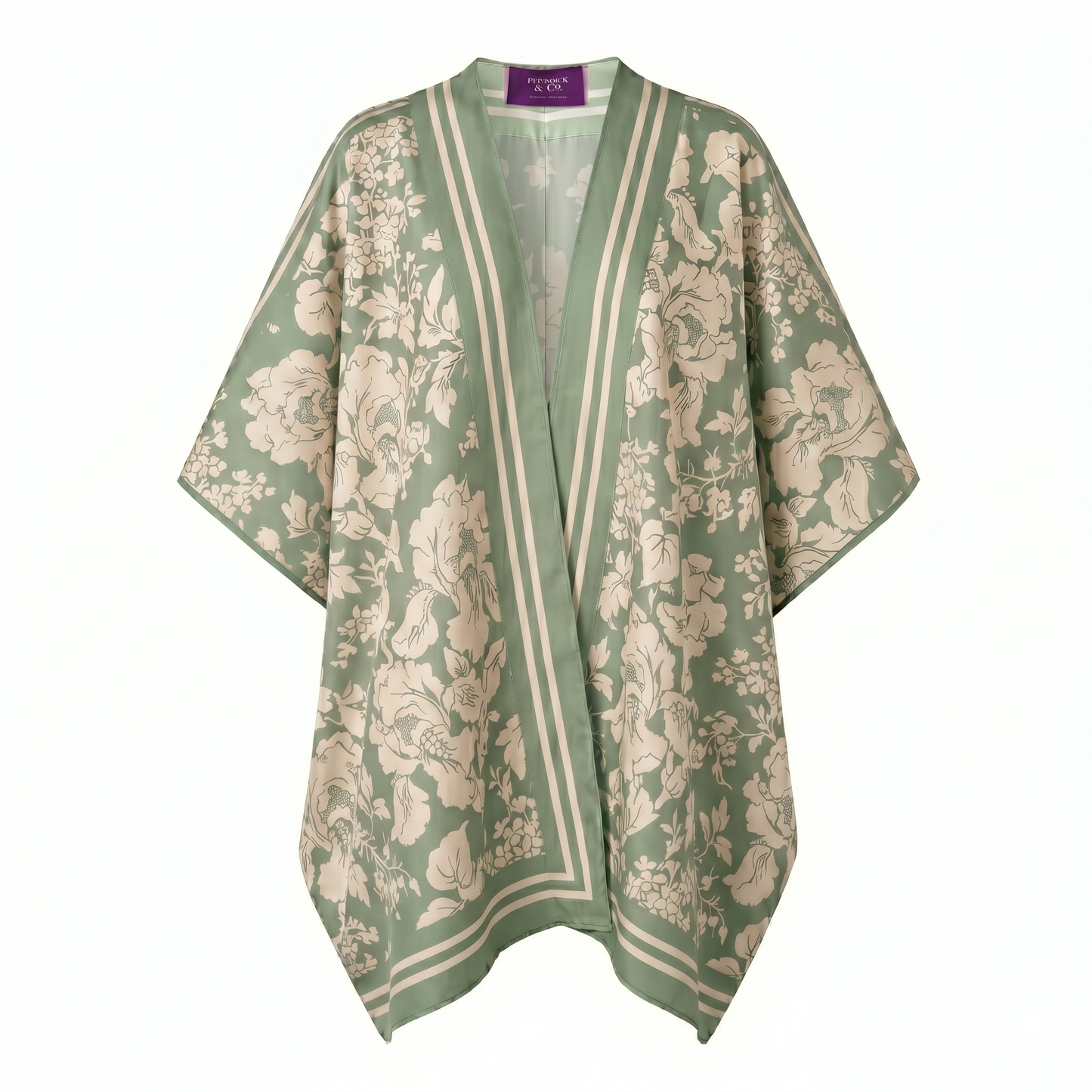 Florence May Throwover Gown - Silk Satin Twill