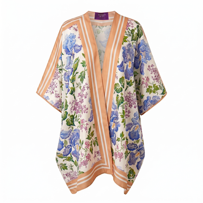 Florence May Throwover Gown - Silk Satin Twill